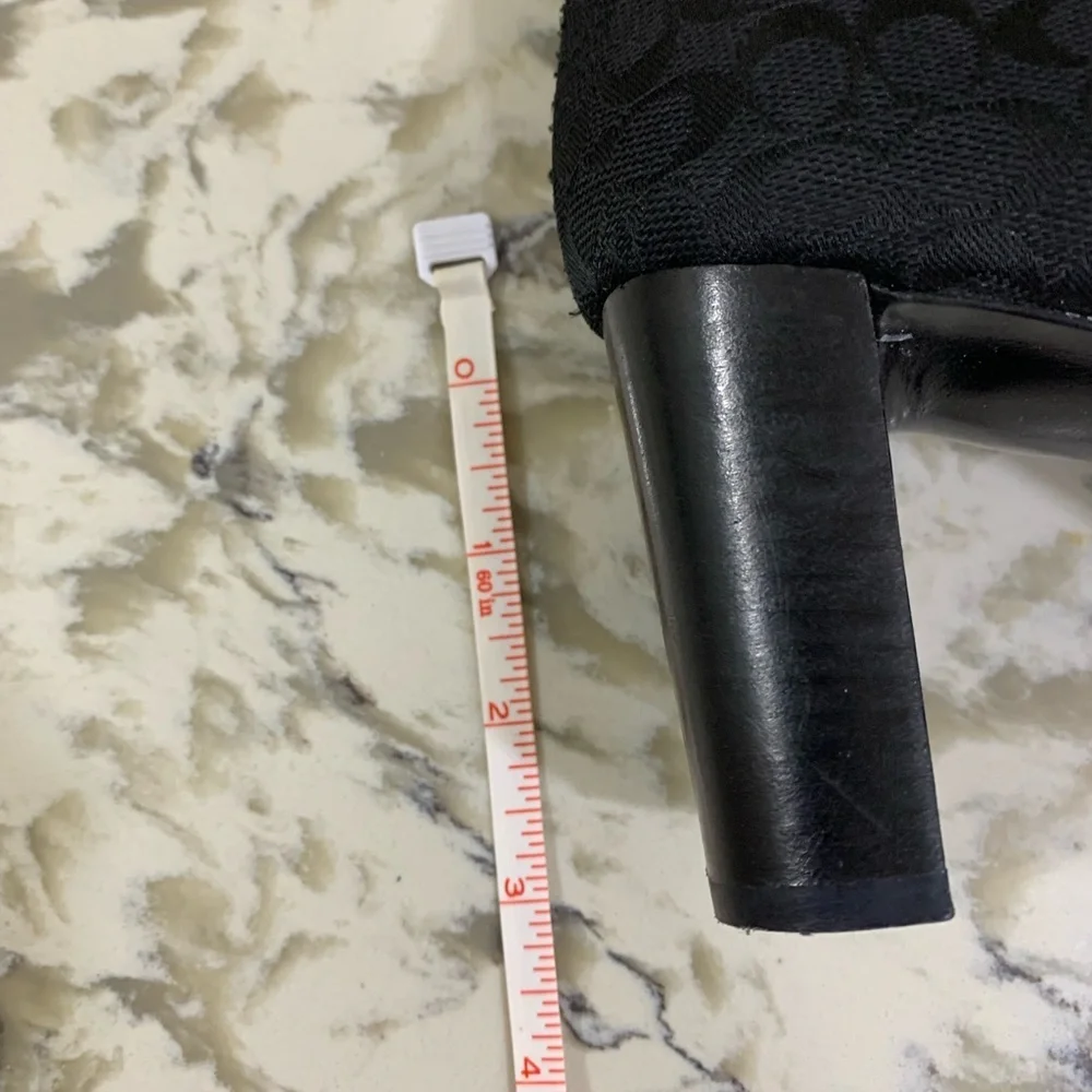 Coach Bibi small logo / calf booties